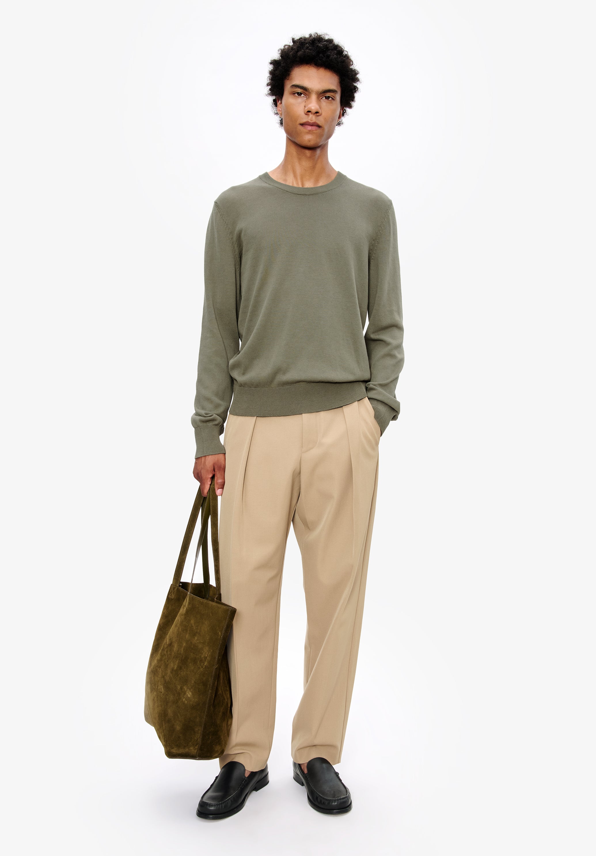 Crew neck jumper - 1