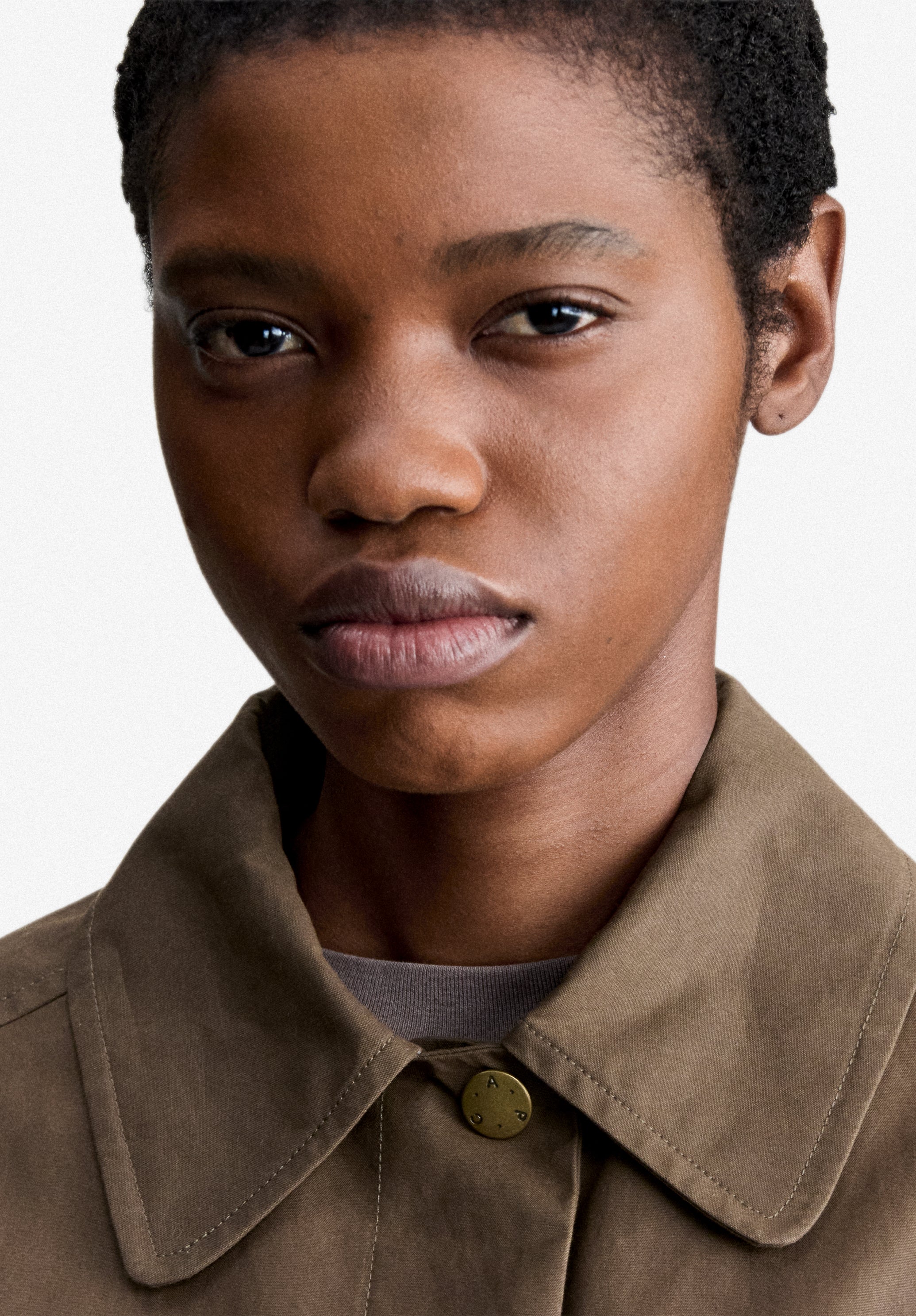 Khaki rain jacket in waxed cotton - 4