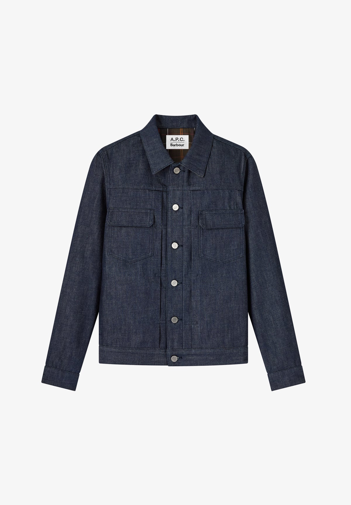 Denim Trucker Jacket A.P.C X Barbour