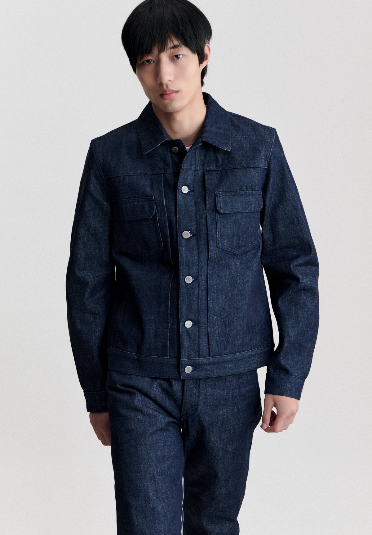 Denim Trucker Jacket A.P.C X Barbour - 3