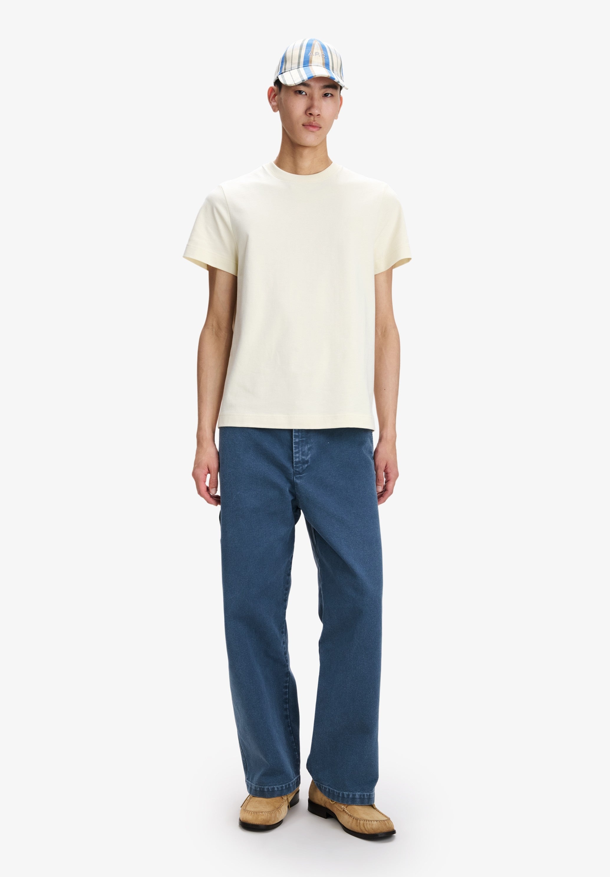 White organic cotton T-shirt
