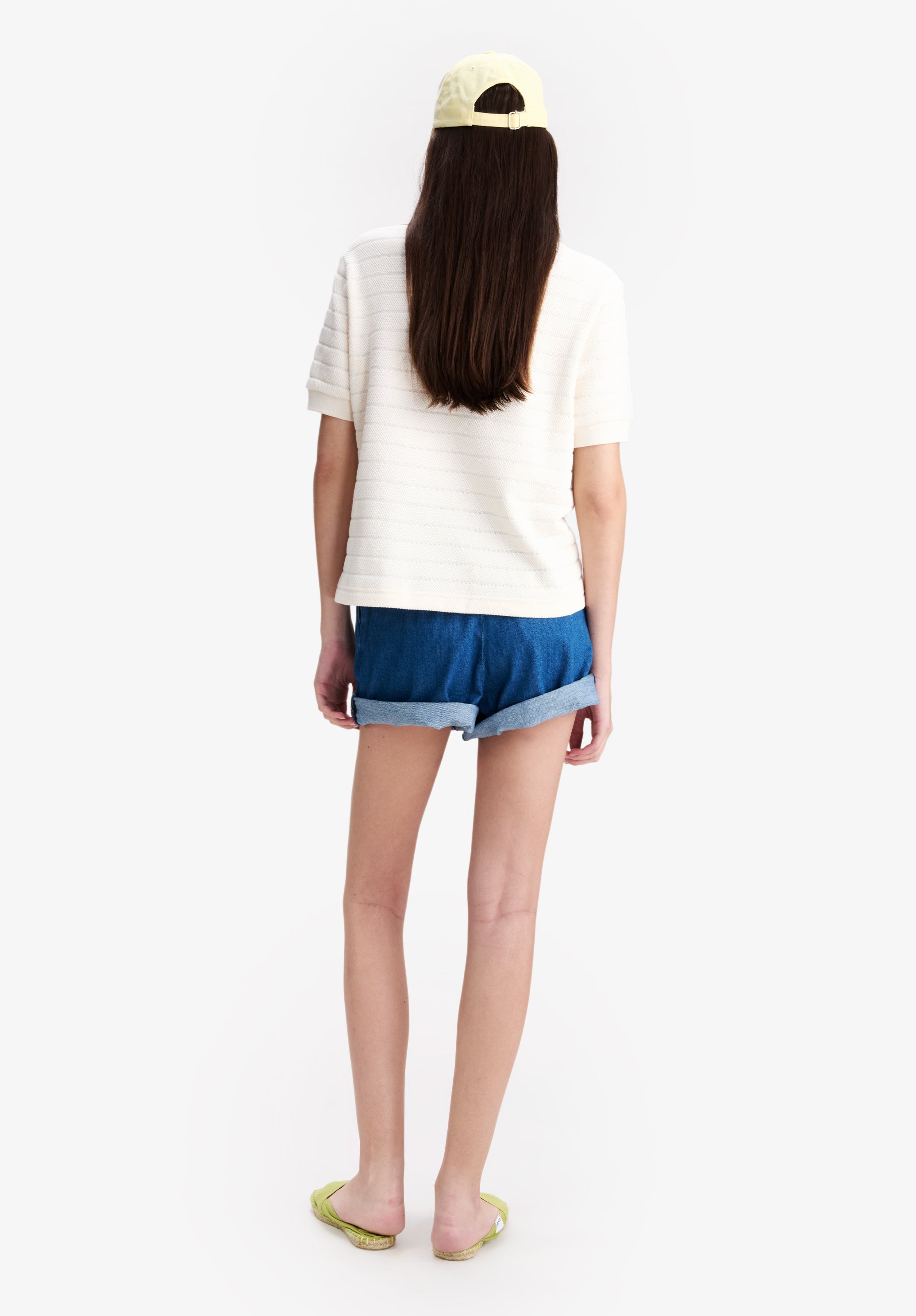 Livia Cropped Polo Shirt - 2