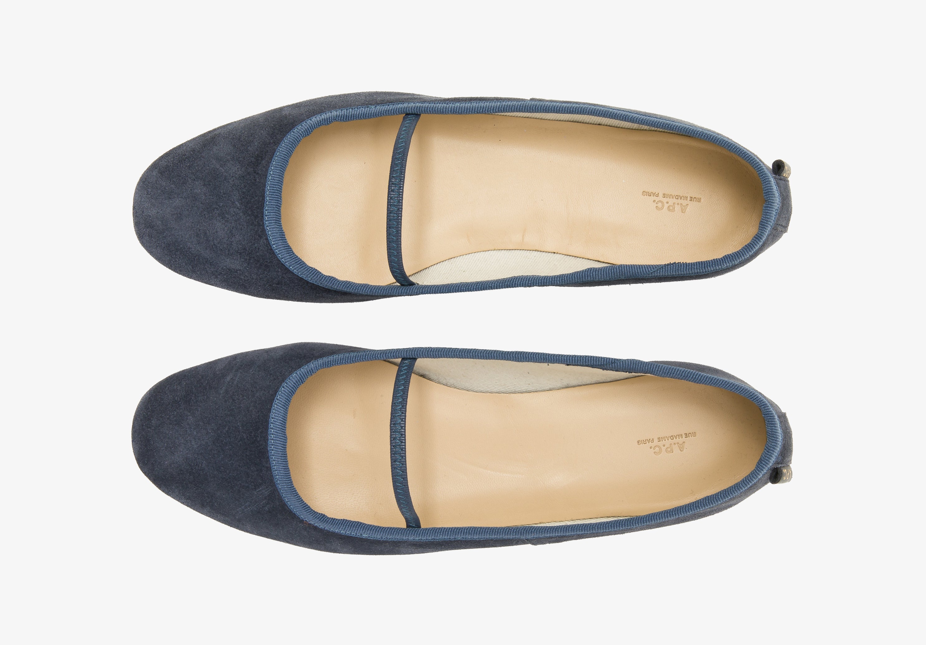 Swan ballet flats
