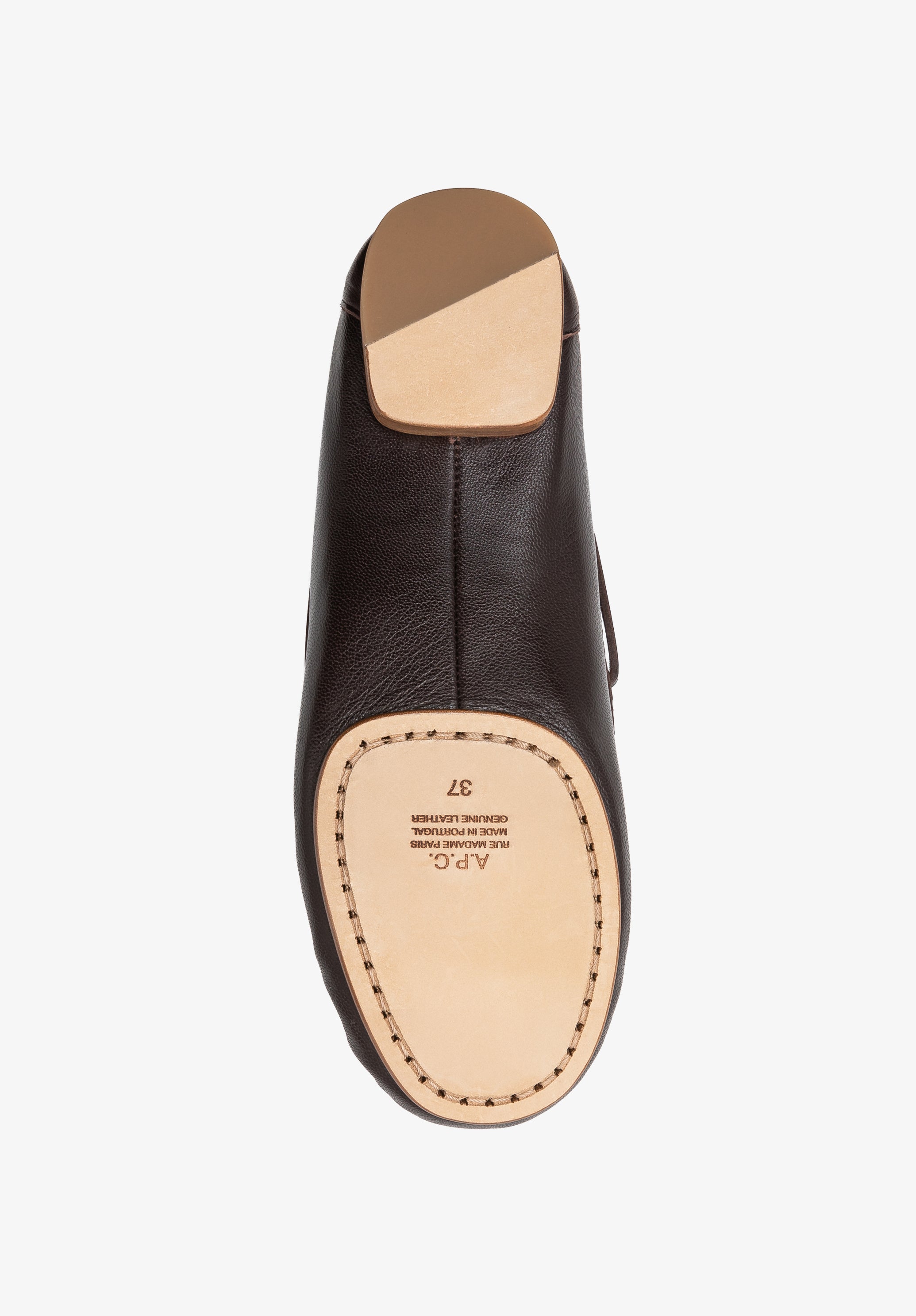 Leather boat shoes - 4