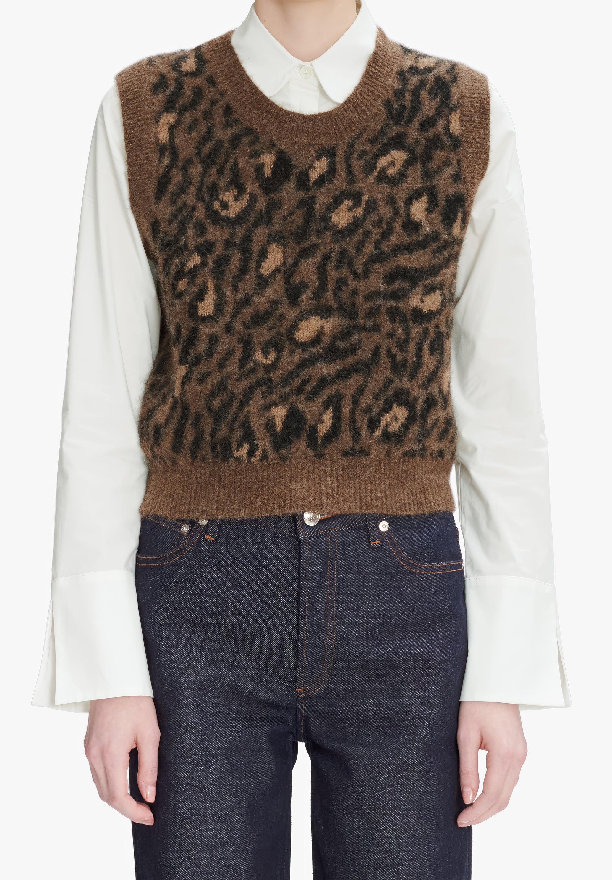 Léana sleeveless jumper - 4