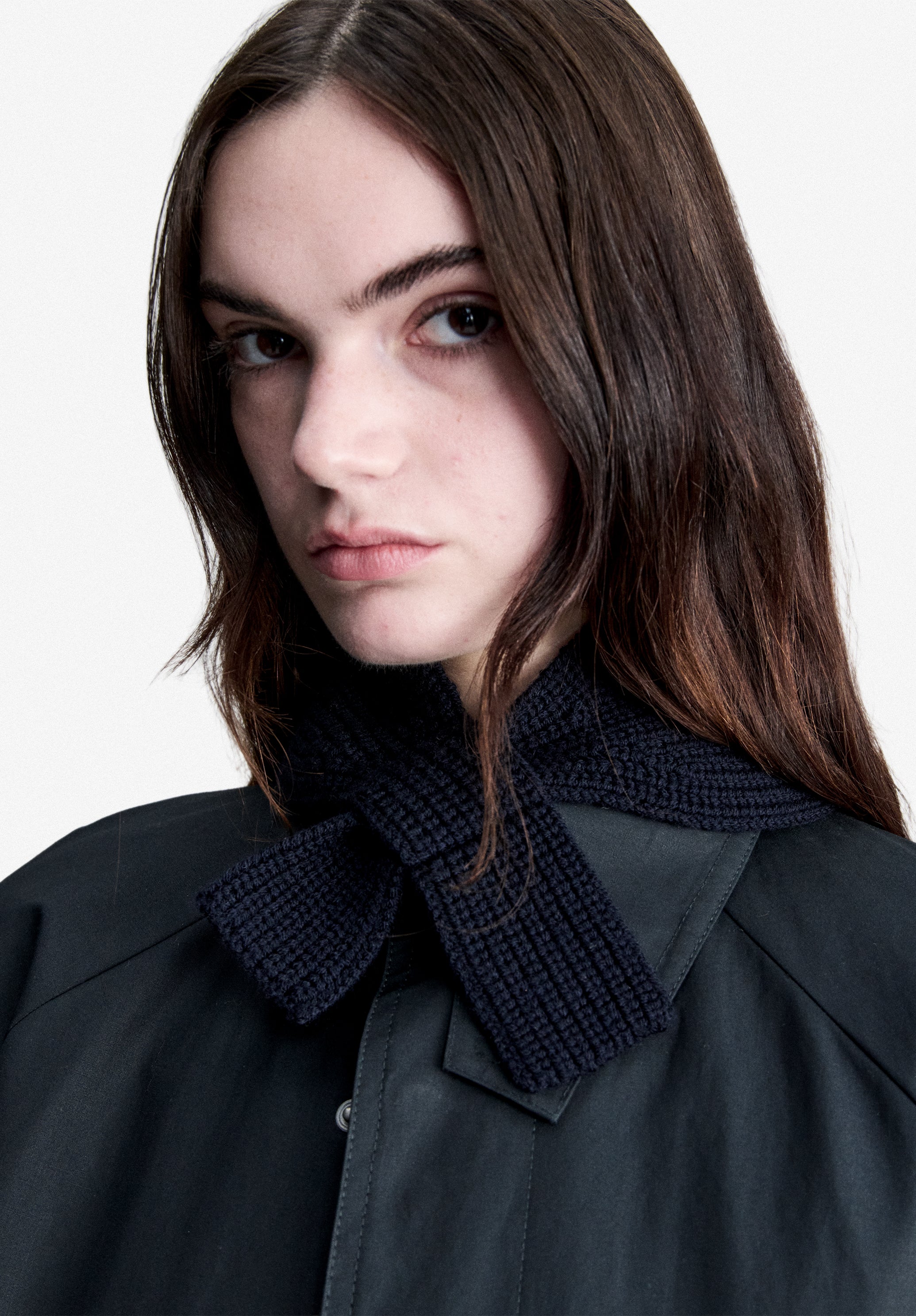 Merino wool scarf - 1