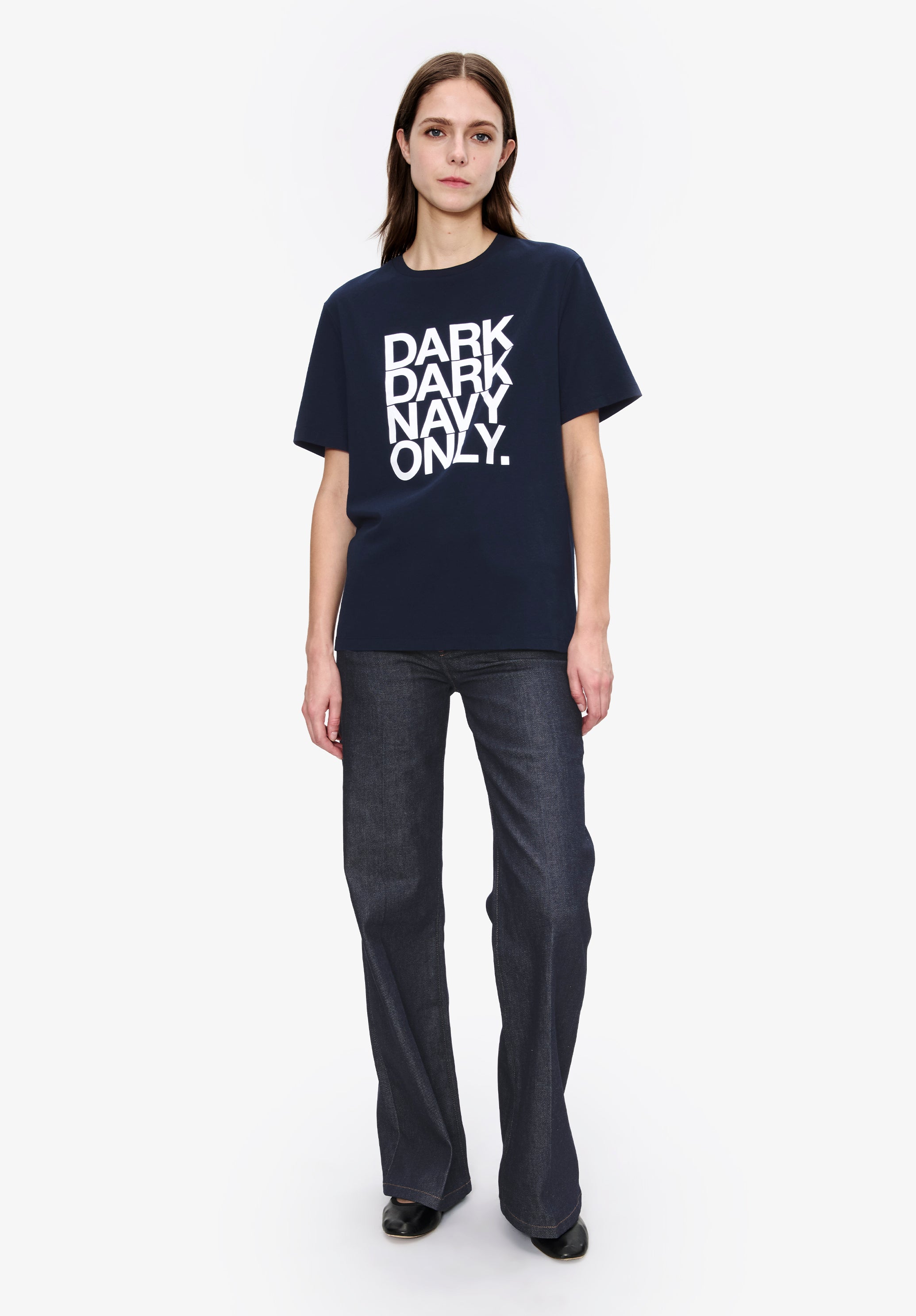 Dark dark navy only T-shirt - 5