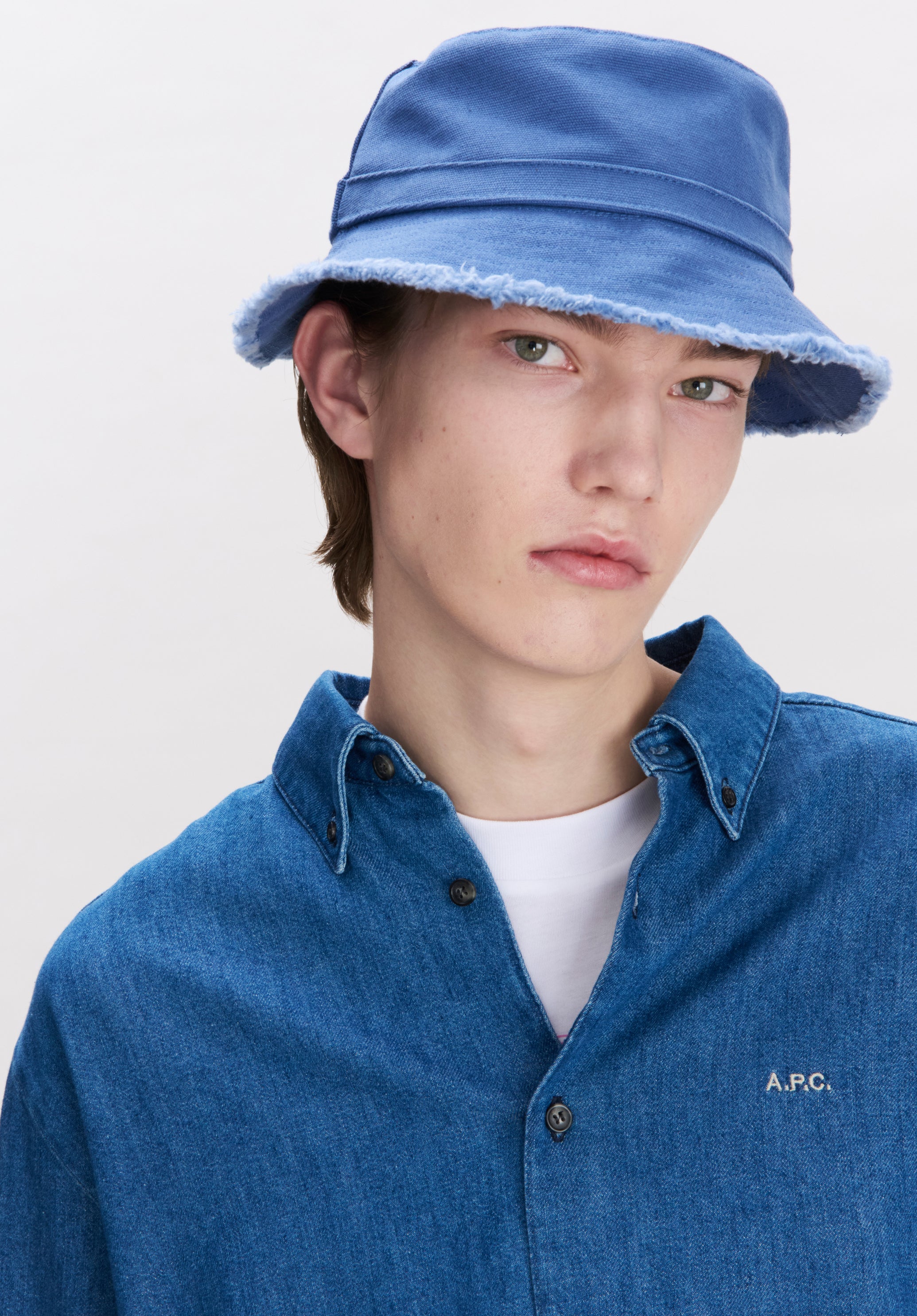 Frayed Bucket Hat - 1