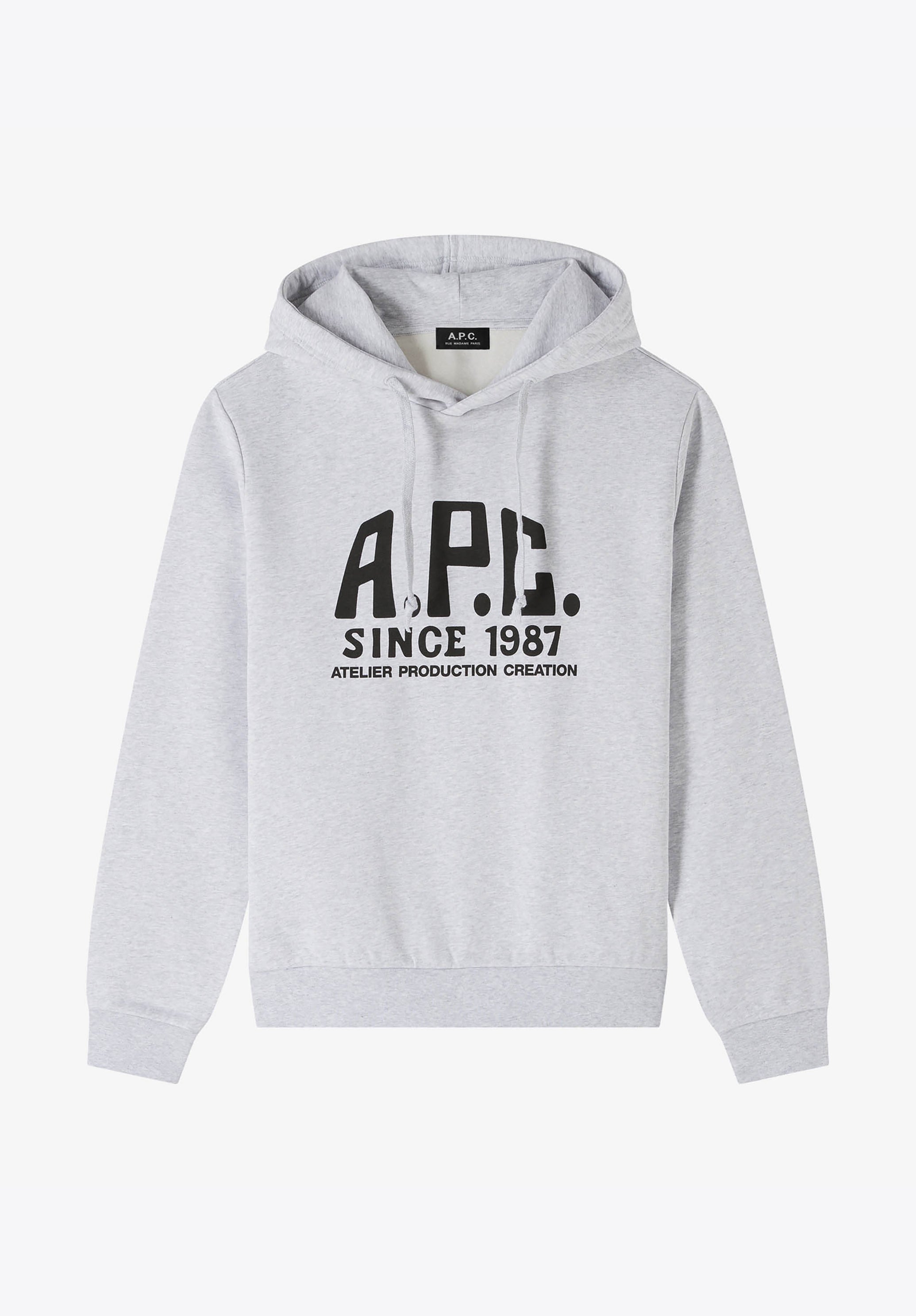 Print Label hoodie - 0
