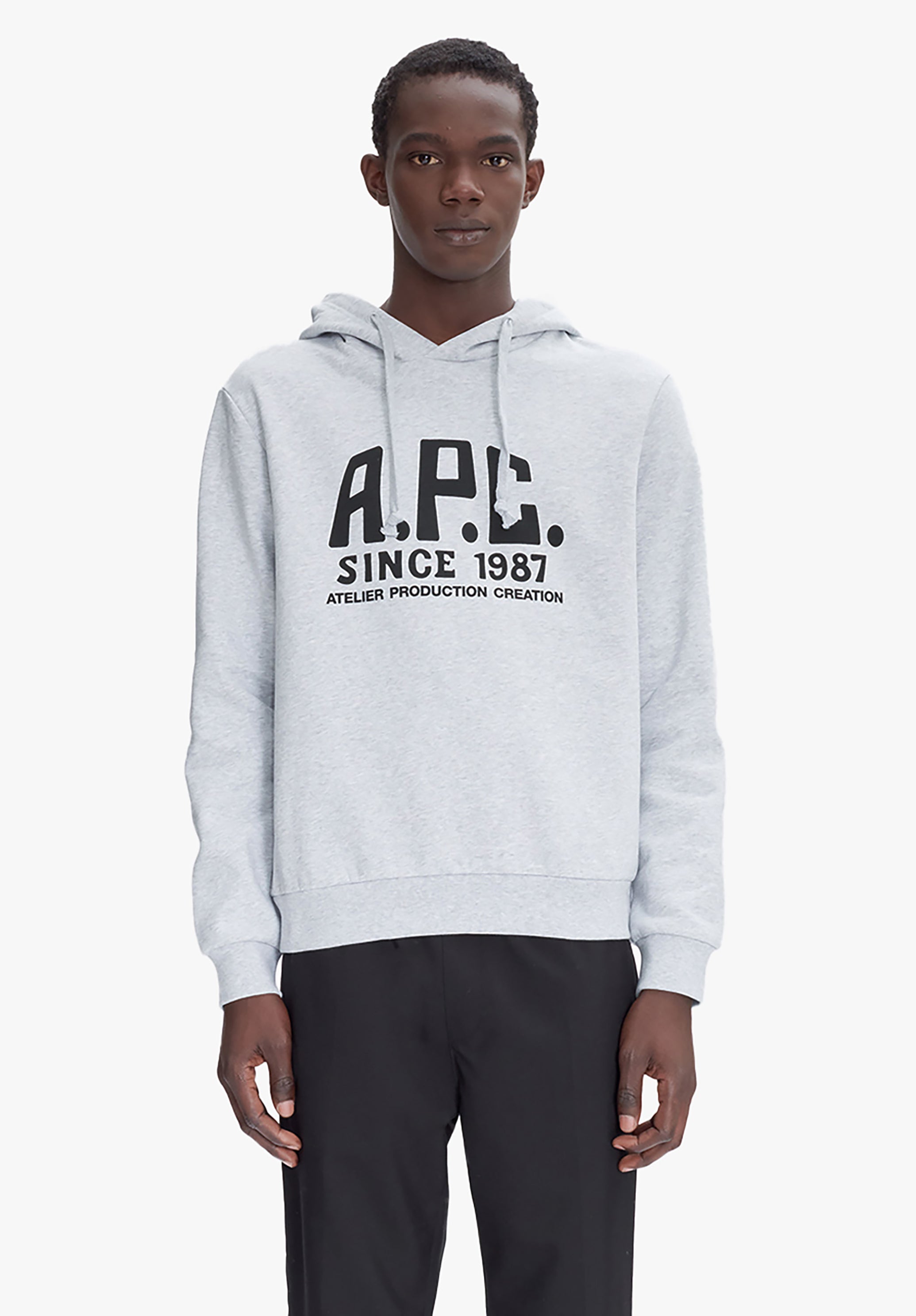 Print Label hoodie - 1