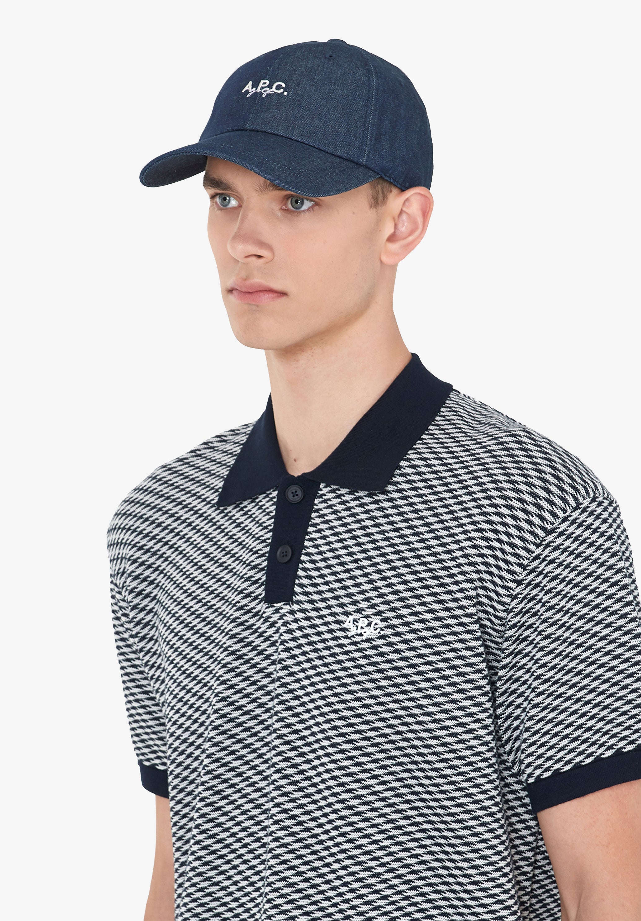 Cap with tee holder - 1