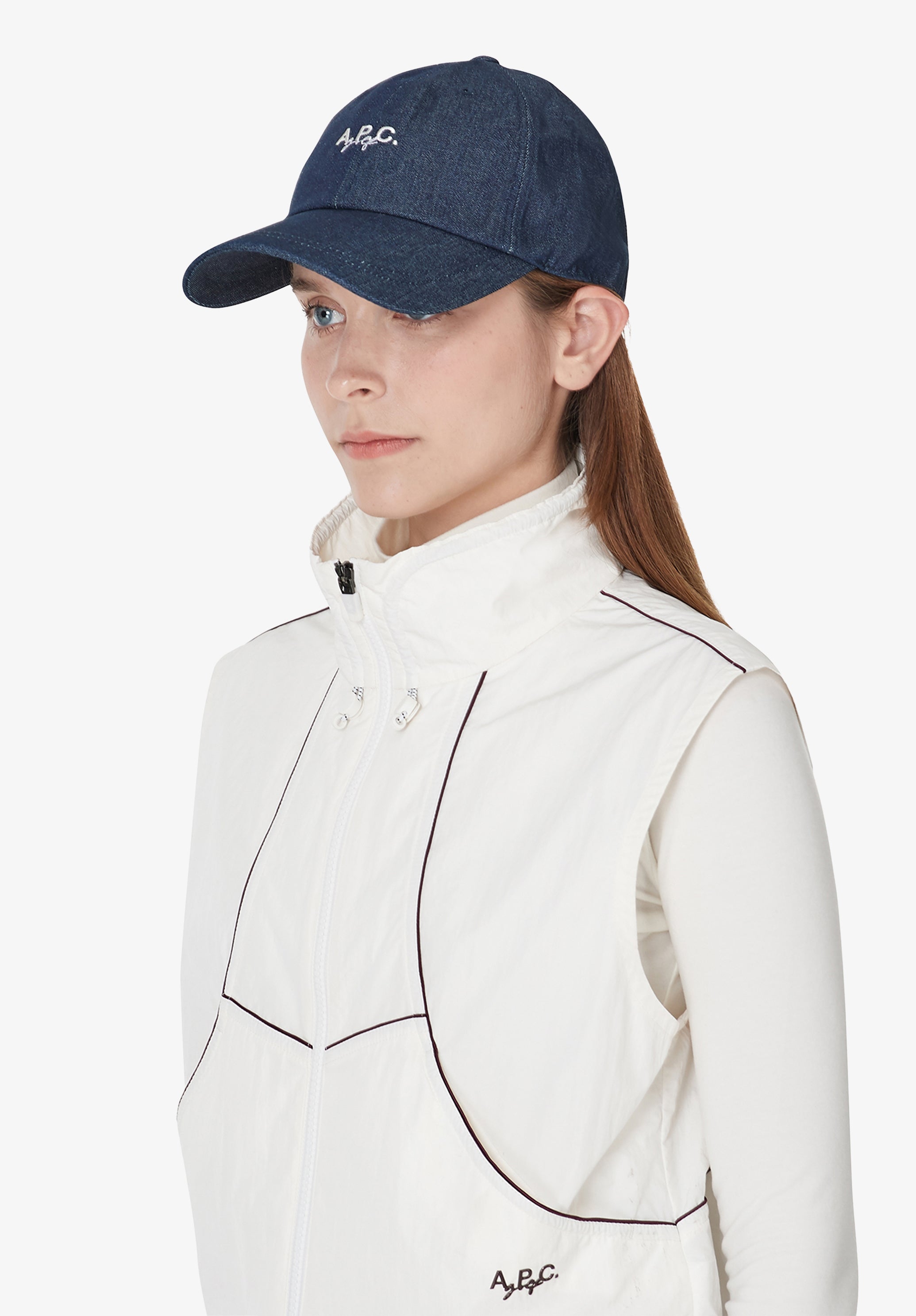 Cap with tee holder - 2