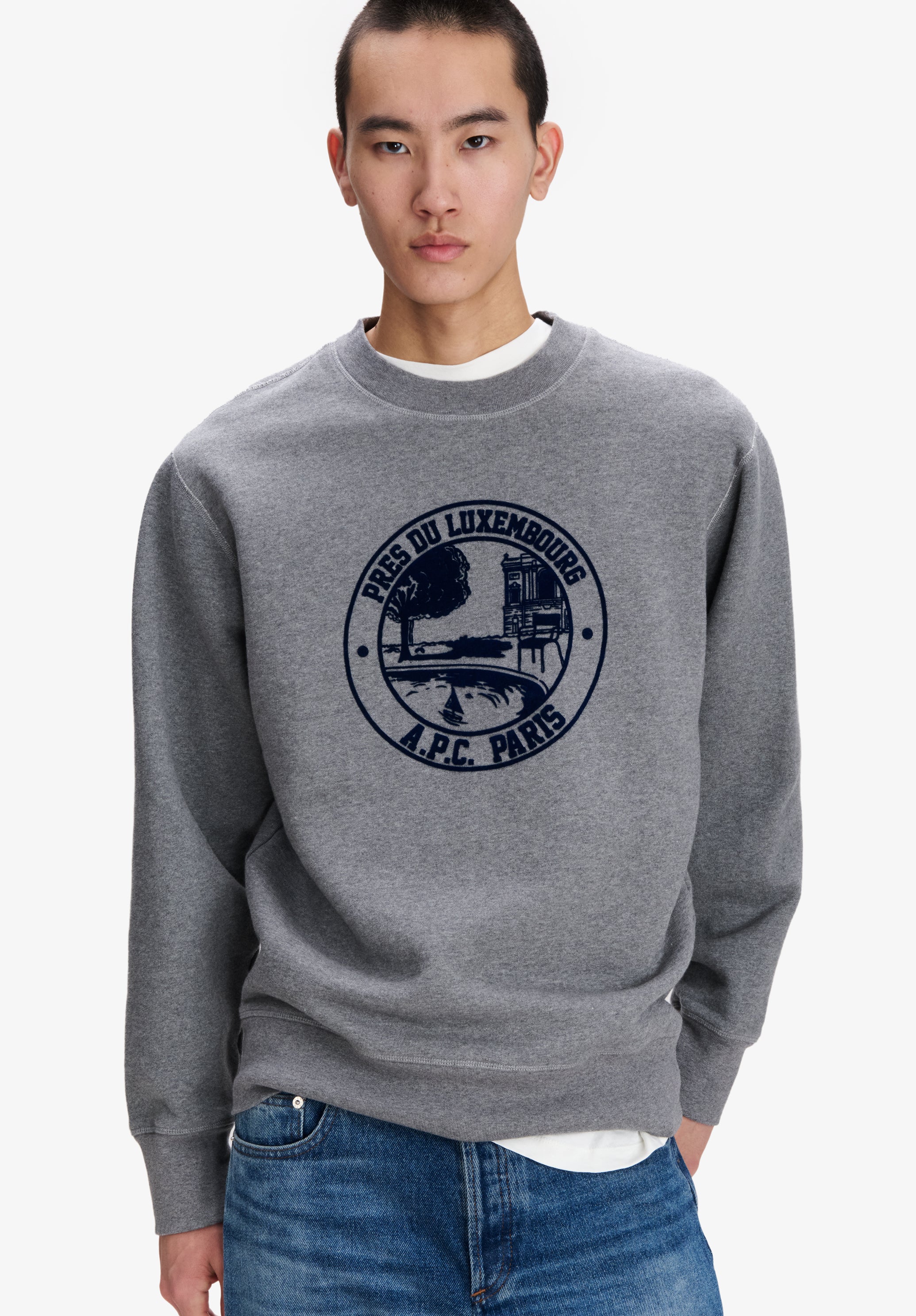 Black sweatshirt with garden logo - 3