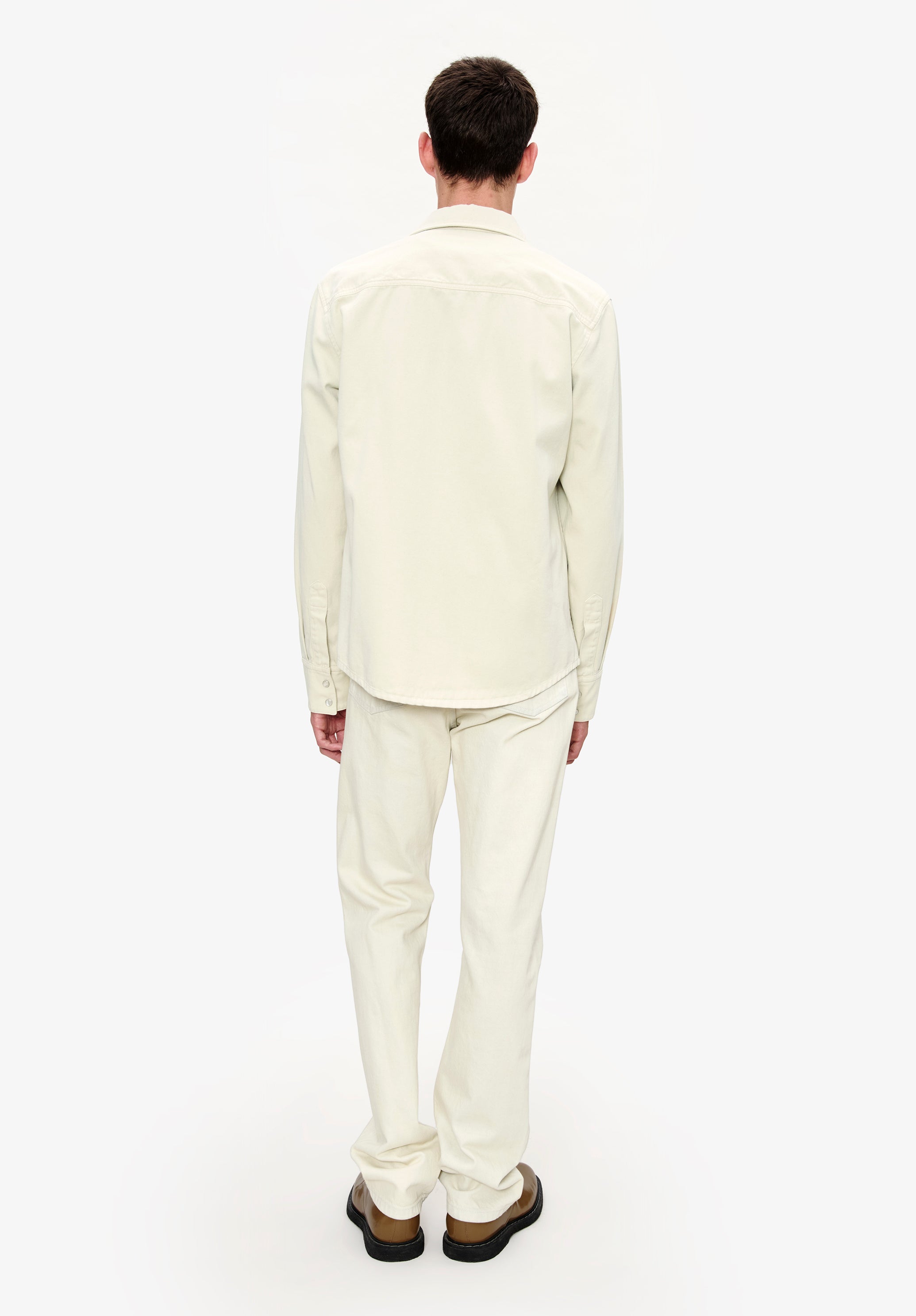 A.P.C. embroidered overshirt - 3