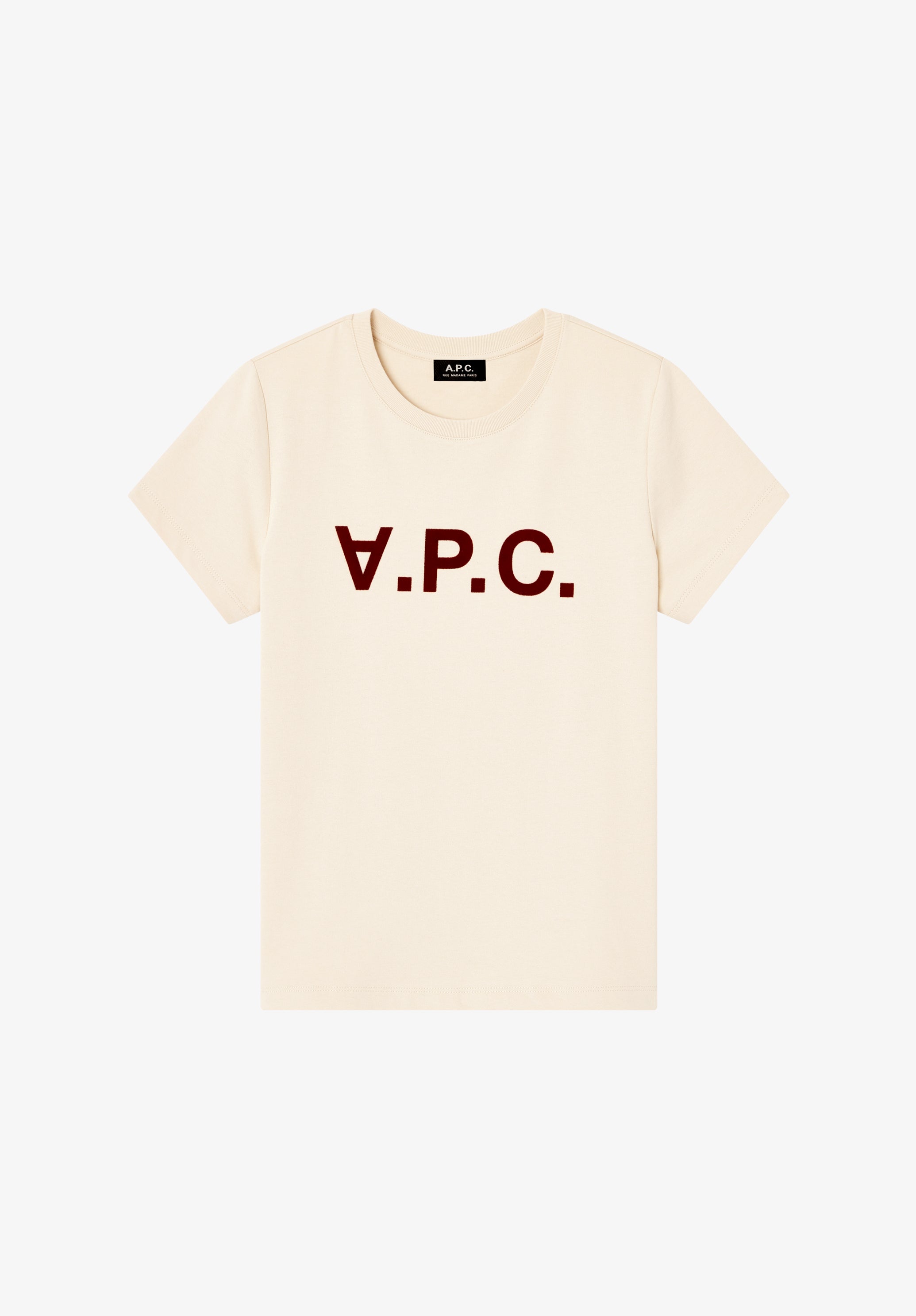 Grey t-shirt with V.P.C. logo - 0
