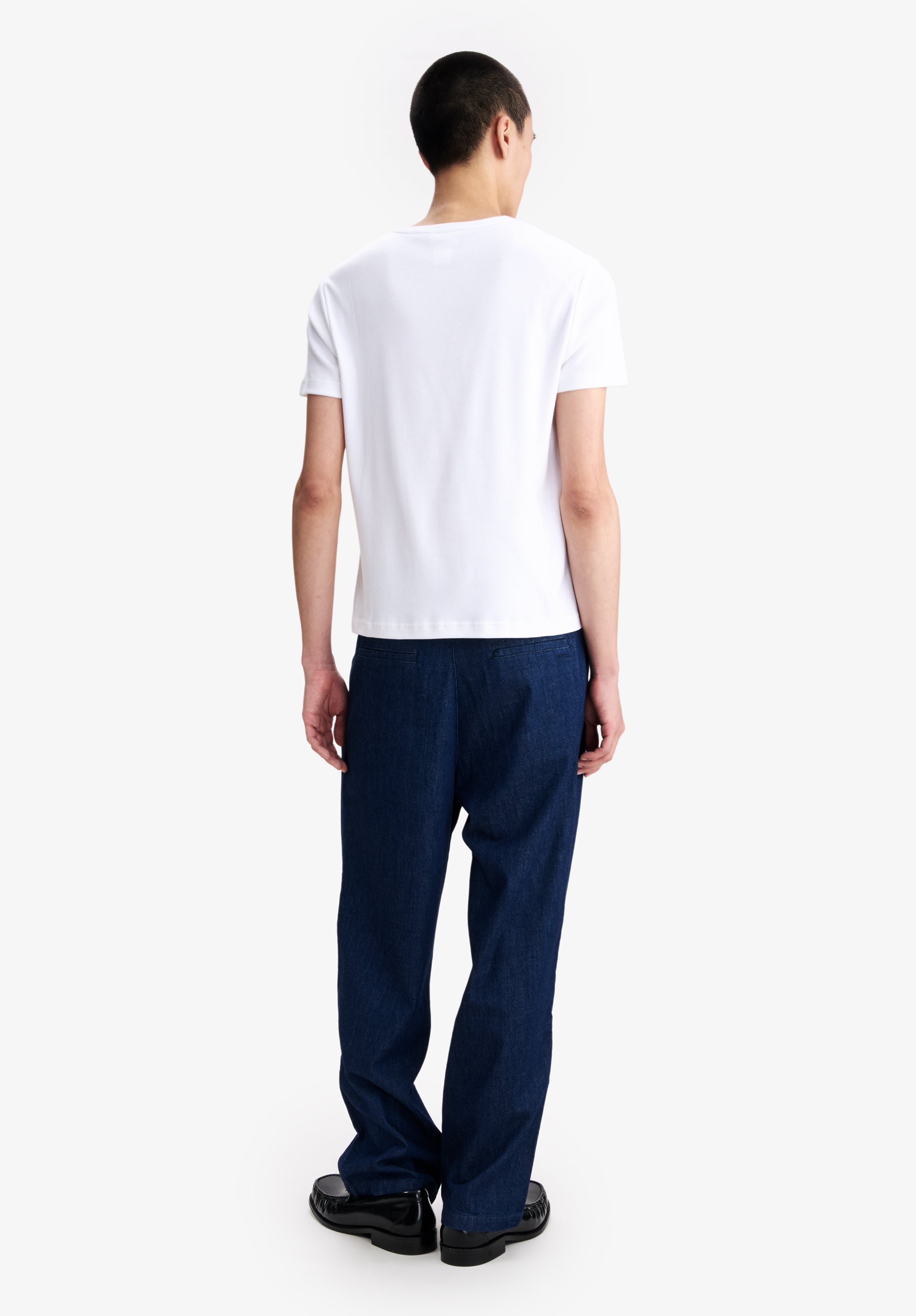White t-shirt with A.P.C. micro-logo - 2