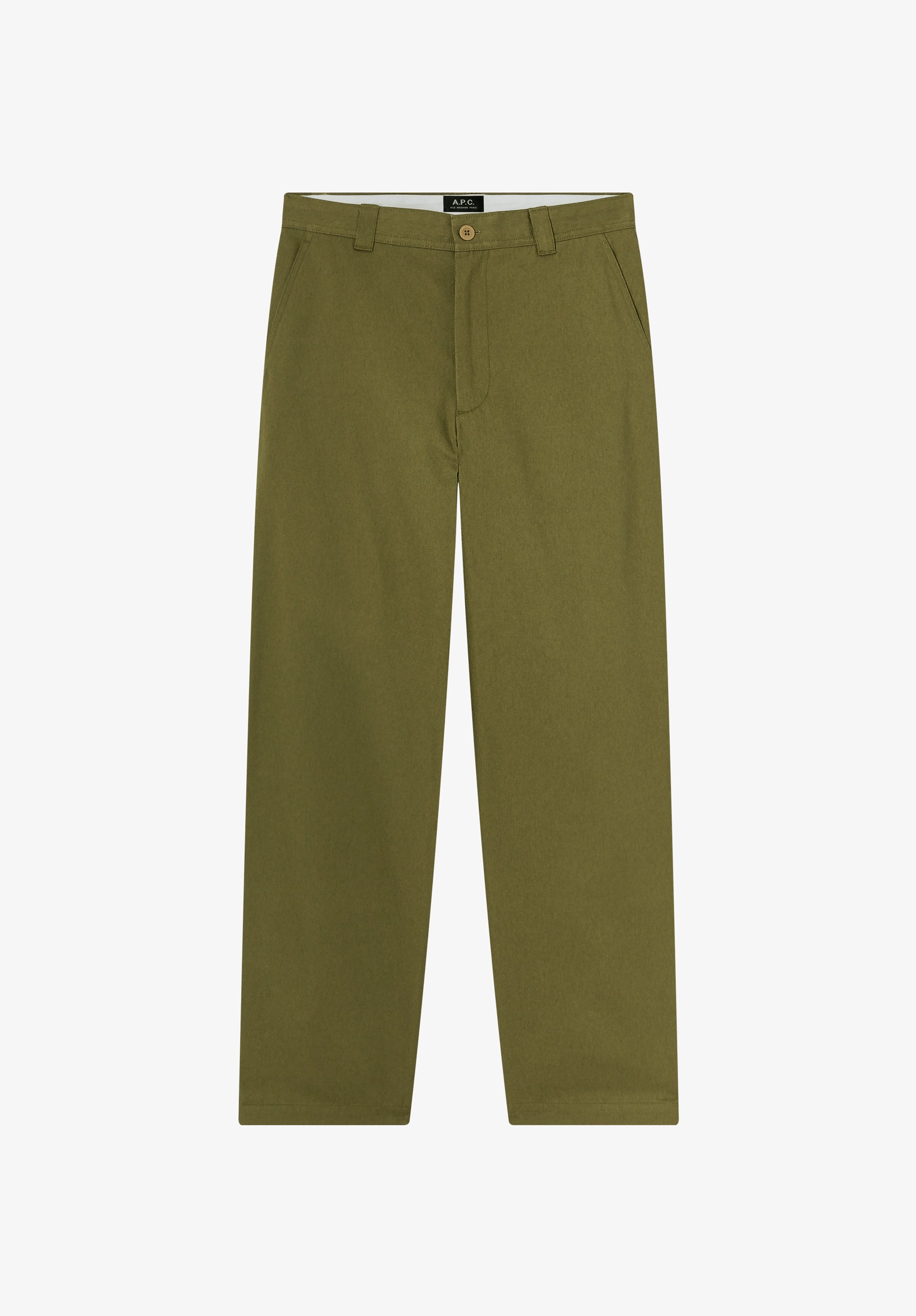 Loose khaki chinos - 0