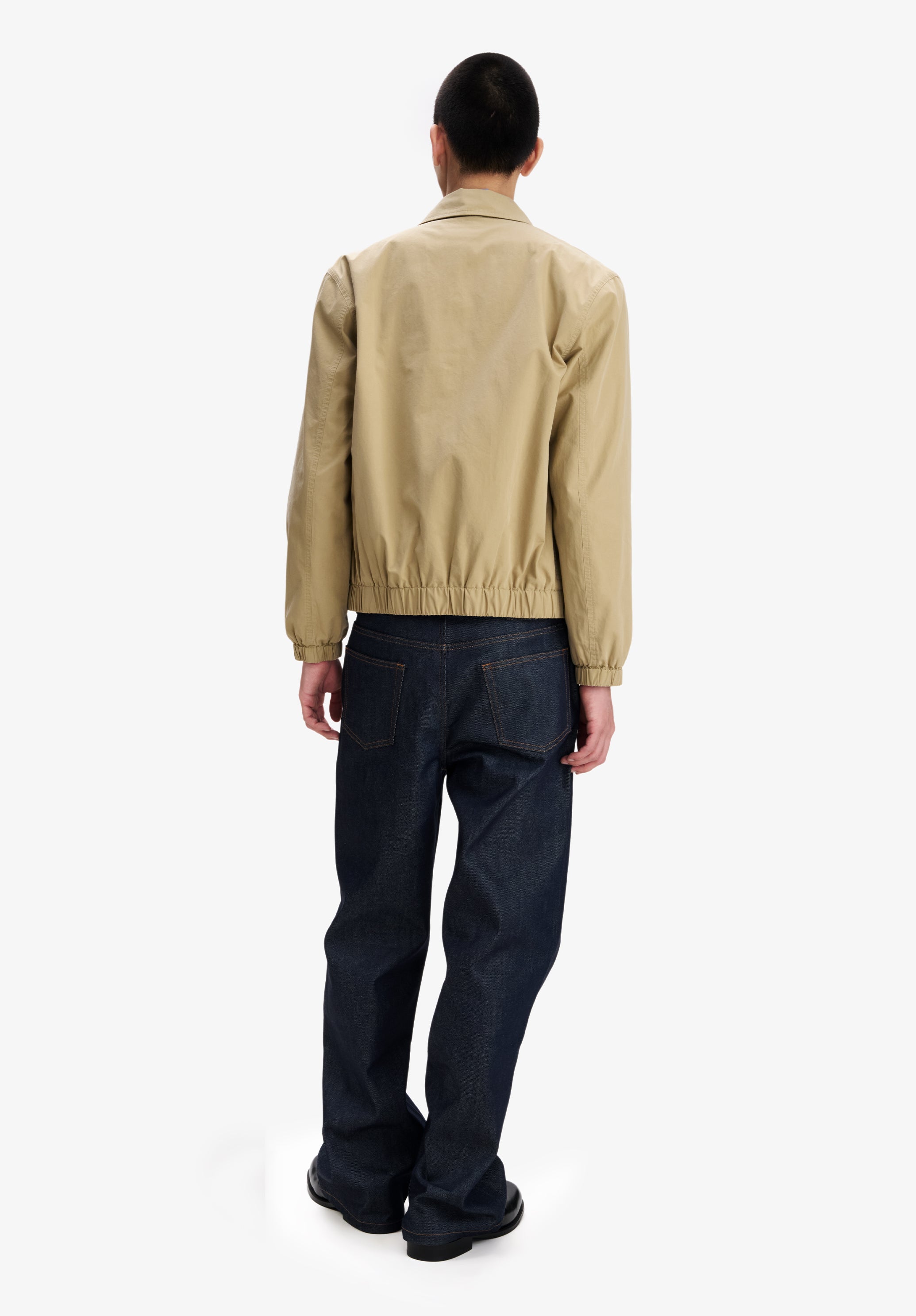 Lightweight beige cotton jacket - 2