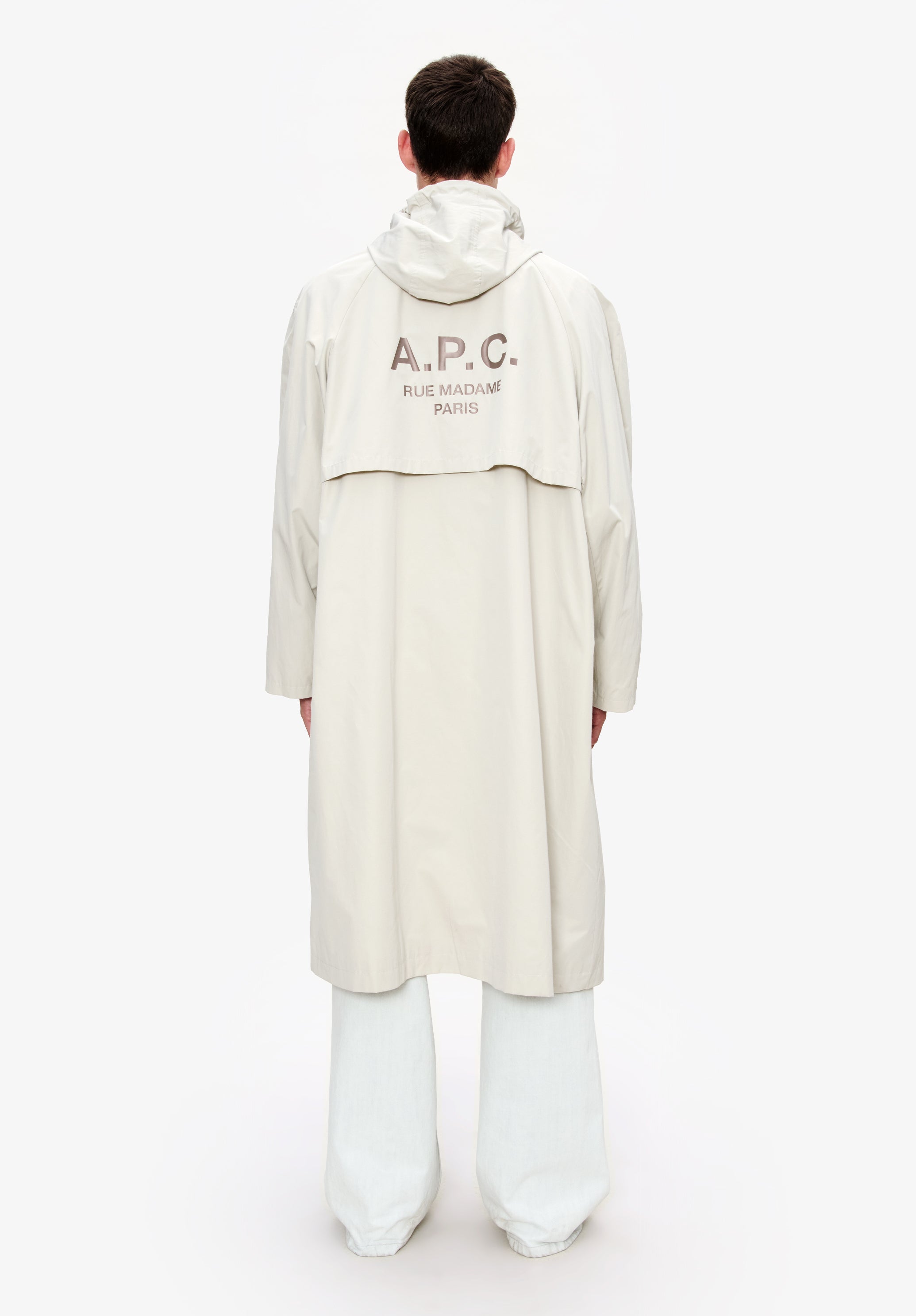 Off-white canvas windbreaker - 3