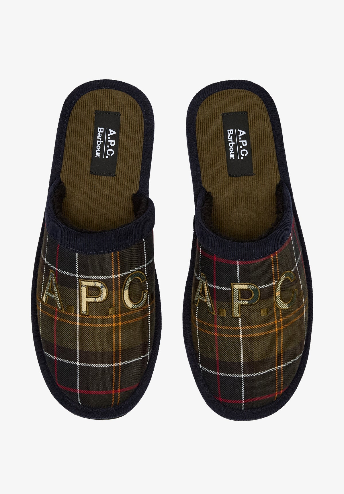 Mule Slipper Men A.P.C Barbour