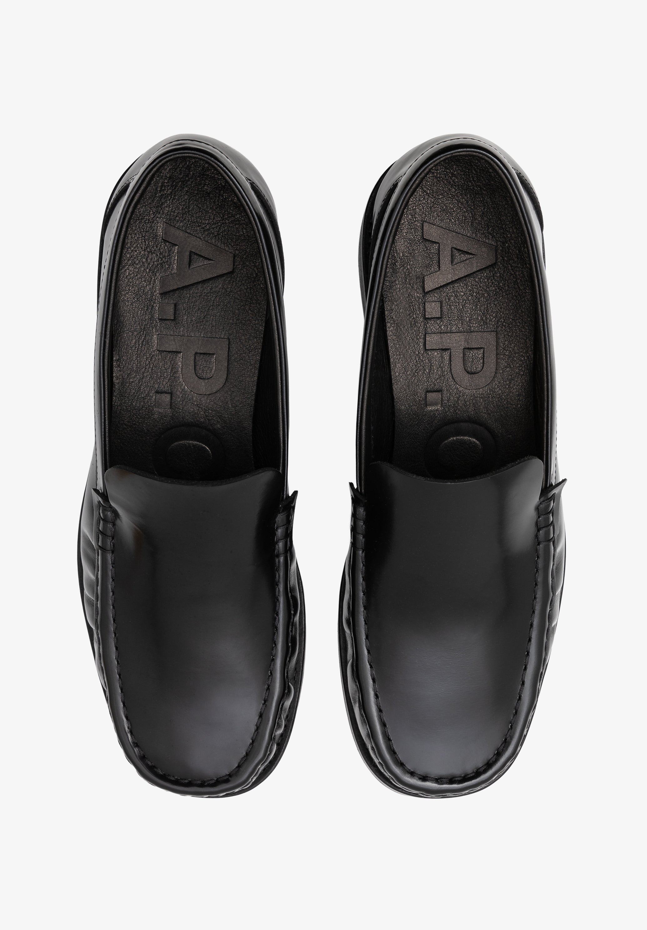 Leather loafers - 3