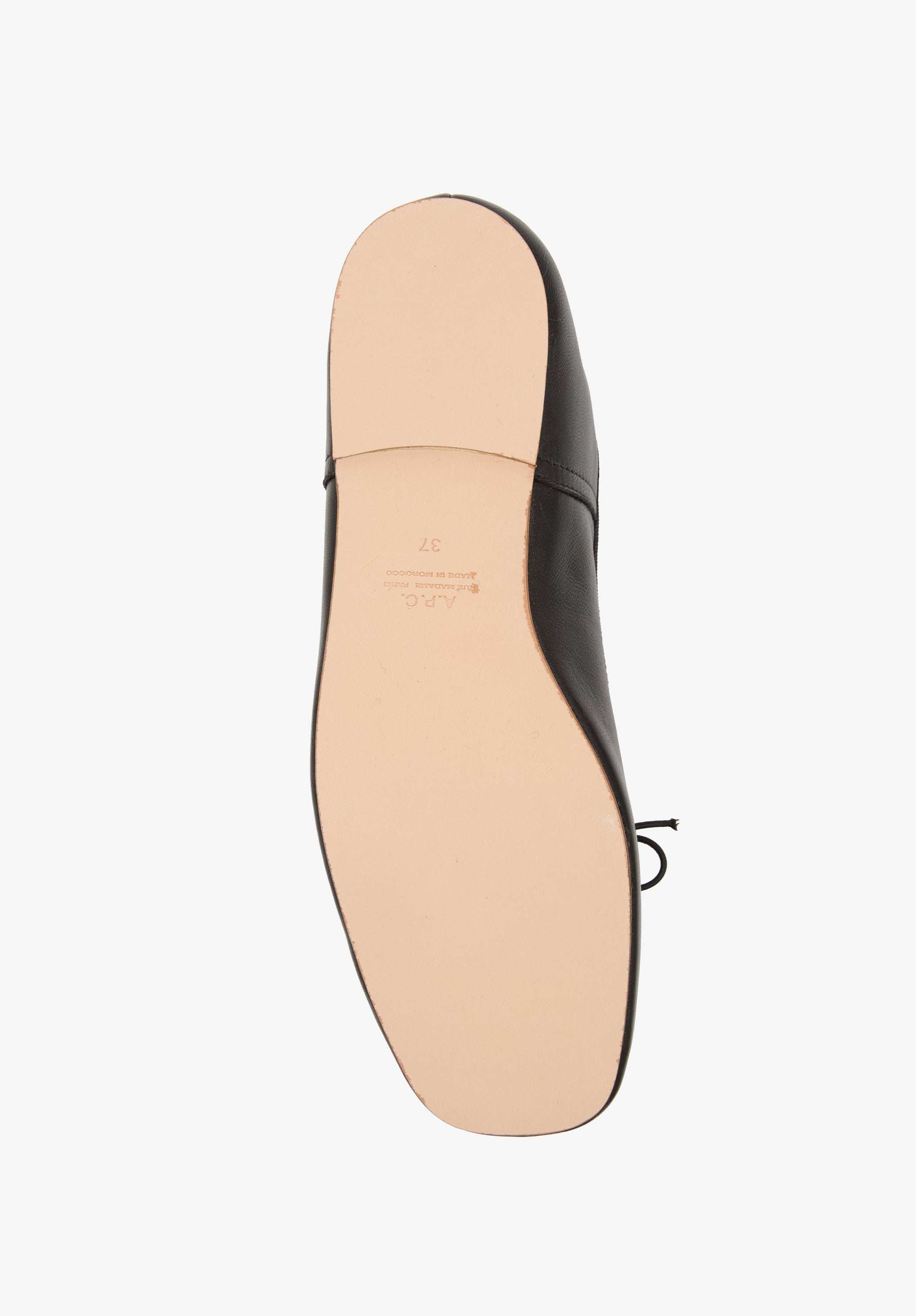 Ballet flats in smooth leather - 4
